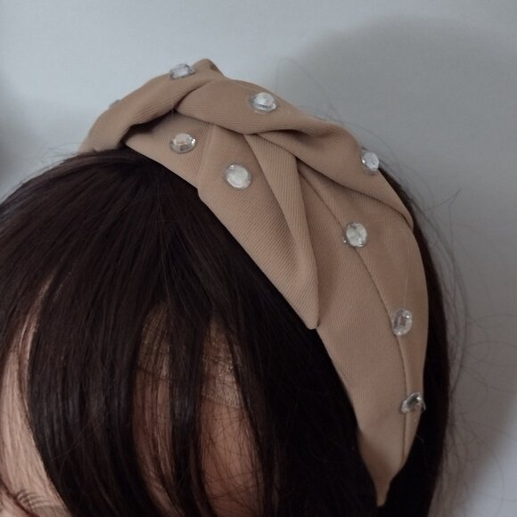 fashion twisted headbands, thick fabric wide headbands, vintage and elegant - Picture 6 of 14